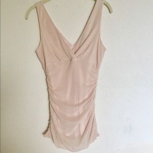 Express V-neck Pink Top (Size M)